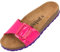 Palado Pantoletten Damen Malta EGS Lack – bequeme Sandalen Made in Spain - Hausschuhe mit dämpfendem Kork-Fußbett - modische Sommerschuhe Pink/Lila UK4,5 - EU37