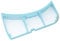 KGA SUPPLIES Lint & Fluff Catcher Blue Filter for Hotpoint Tumble Dryer