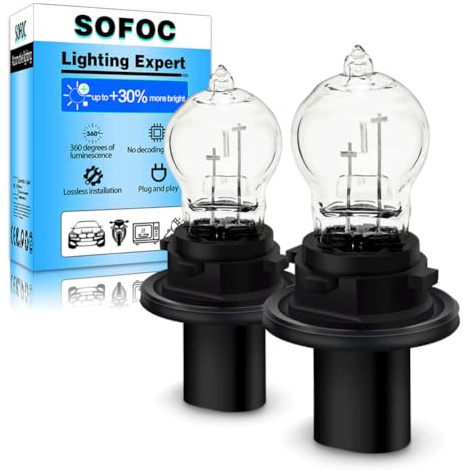 SOFOC-HPC19W Tagfahrlicht Nebelscheinwerfer Kurvenlicht Standlicht 12V 19W Warmweiß 800lm Hochleistung 2Stk