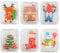 Anstore Reusable Hand Warmers - 6pcs 100x80mm Pocket Warmers, Hot Hands for Kids, Women - Cute Gel Heat Packs for Camping, Hiking, Skiing, School