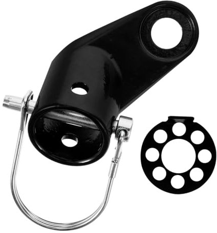 KITANDOVE 1 Set Trailer Hitch Electric Bike Hooks Bike Accessories Bike Part Bike Trailer Coupler Attachment Bike Supply Attachment for Bike Trailer Joint for Bike Trailer Steel Black