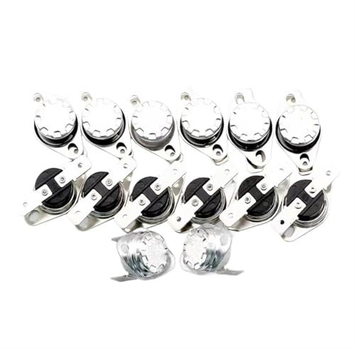 1PCS KSD301 302 10A 16A 250V 40-300 gradi Ceramica Normalmente Chiuso Aperto Termostato Interruttore della Temperatura 85C 95C 130C 150C(1 PCS KSD 301 10A NO,STANDARD_125℃)