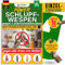 GREEN GUARDIA Schlupfwespen gegen Lebensmittelmotten - 1 Karte à 1 Lieferung - Effektiv & unweltfreundlich Lebensmittel Motten bekämpfen - Alternative zur Mottenfalle, Mottenspray, Pheromonfalle