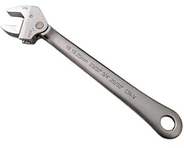 Zealux Tools Verstellbarer Ratschenschlüssel XL 6-in-1, CR-V-Stahl, metrisch 18–20 mm/imperial 23/32–25/32, langlebig & vielseitig für Heim- und Profieinsatz (XL size)