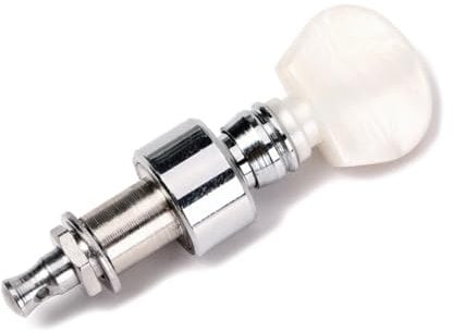 HAMPPLIES 5stücke Teiliges Banjo Getriebe Tuner Set Mit Kunststoffknöpfen Hochwertige Stimmwirbel Für Banjo Einfache Installation Ersatz Für Abgenutzte Stimmmechaniken