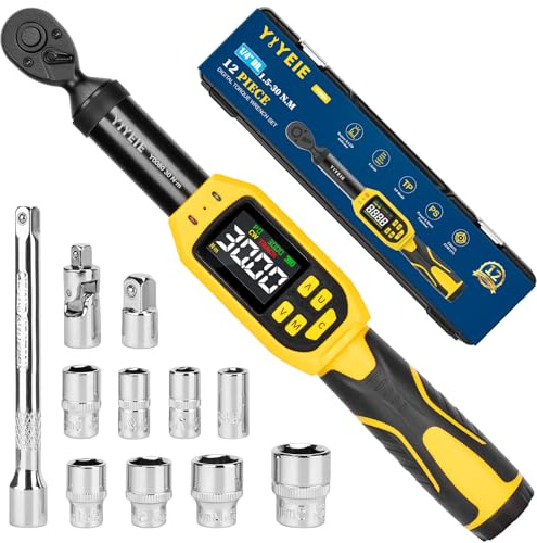 Chiave dinamometrica digitale da 0,25, 1,1-22,1 ftlb/1,5-30 N.m (precisione ±1%)