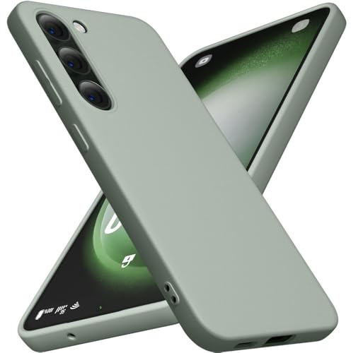 X-level für Samsung Galaxy S23 Plus Hülle, Dünn Handyhülle Weiches TPU Kratzfest Schutzhülle Anti-Fingerabdruck Stoßfest Silikon Case Kompatibel mit Samsung S23 Plus 5G, Grün
