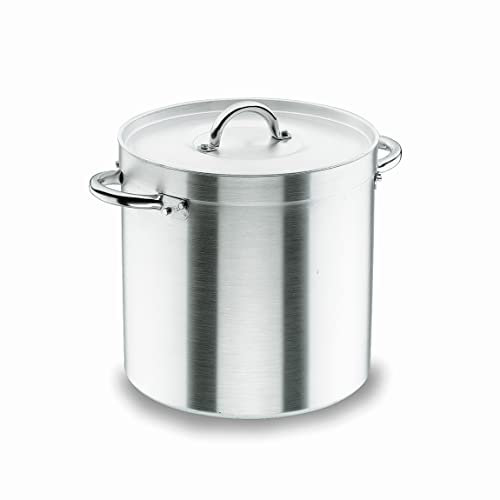 Lacor - 20150 - Olla Recta Con Tapa Chef Aluminio 50 cms