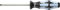 Wera 05032001001 Destornillador para Tornillos Ranurados, 0.5 x 3 x 80 mm