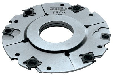 Leman - Porte-outils extensible a rainer - Ø mm.160 - Alésage mm.50 - Haut mm.5/9,5 - Dents.8 + V4 -
