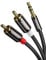 UGREEN Cable Jack 3.5mm a 2 RCA con HiFi Sonido de 2RCA Minijack a Macho Audio Estéreo para Móvil Tablet PC iPod Amplificador Altavoz TV DVD (5M)