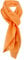 TigerTie Damen Chiffon Halstuch lachsorange Uni Gr. 160 cm x 36 cm - Schal