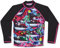 Dakine Classisches Langärmeliges Rash Guard für Mädchen, Mädchen, Electric Palms