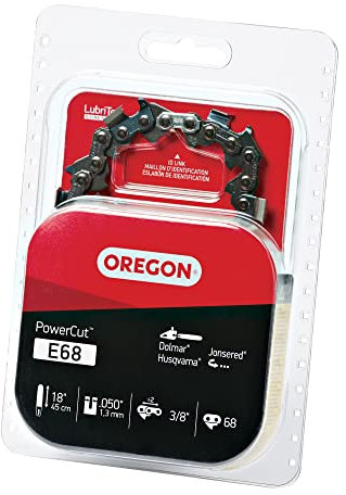 Oregon E68 PowerCut - Catena per motosega, 45,7 cm, adatta per Dolmar, Husqvarna, Jonsered