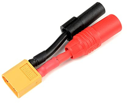 G-Force RC GF-1301-141 Power Adapterkabel XT-60 Stecker auf AS-150 + XT-150 Buchses 12AWG Silikon Kabel 1 St