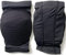 DANCEYOU Ginocchiera Danza Elastica Spugna Rigida Supporto per Bambini e Adulti per Pole Dance Yoga Allenamento Fitness Unisex, Nero L