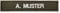 PACOTEX Namensschild bestickt mit eigenem Namen personalisiert Stickschild in vielen Größen und Farben mit Klett (100x20mm, nato oliv)