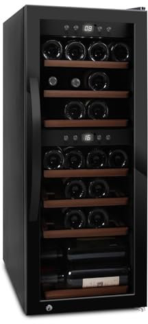 mQuvée Cantinetta vino a libera installazione - WineExpert 38 Fullglass Black