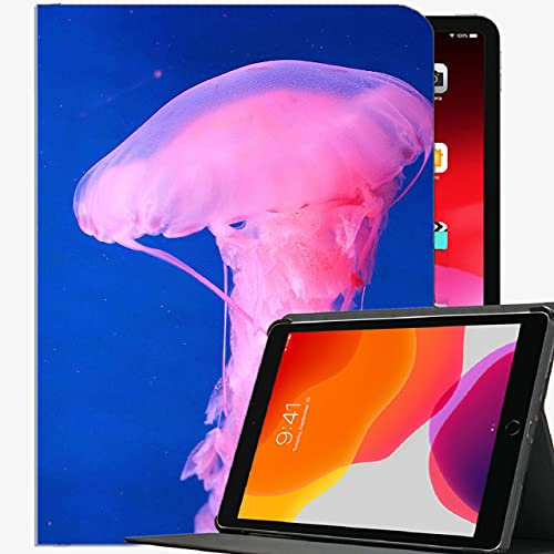 Per iPad Pro 11 Caso 2021 2020 2018 Custodia per custodia, Medusca Bushfish Subacqueo World Pink Case Slim Shell Cover per iPad iPad Pro 11 pollici