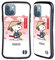 Head Case Designs Offizielle Peanuts Samurai Orientalischer Snoopy Hybride Handyhülle Hülle Huelle kompatibel mit Apple iPhone 13