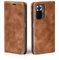 LBH Handyhülle für Xiaomi Redmi Note 10 Pro in Hellbraun mit Karten- und Geldfach Smartphone Hülle mit Standfunktion Flip Case Schutzhülle Magnetverschluss Vintage