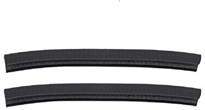 SPORTARC Skateboard Deck Guards, 2 Stück Skateboard Deck Guards Protec tor Longboard Board Kantenschutz, schwarz