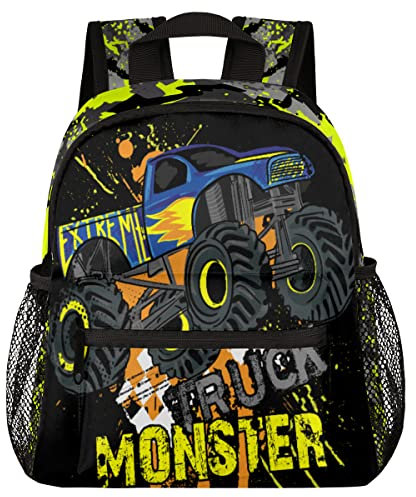 cfpolar Kinder-Rucksäcke für Jungen, Kleinkind-Rucksack, Vorschule, Kindergarten, Grundschule, A-Truck, Tagesrucksäcke