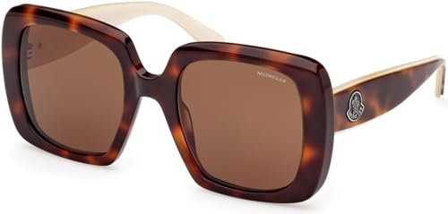Sonnenbrillen Moncler ML0259 52H DARK HAVANA 53/22/140 WOMAN