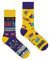 Spox Sox Casual Unisex - lustige, verrückte, bunte Socken für Damen und Herren, Gr. 36-39, Musik
