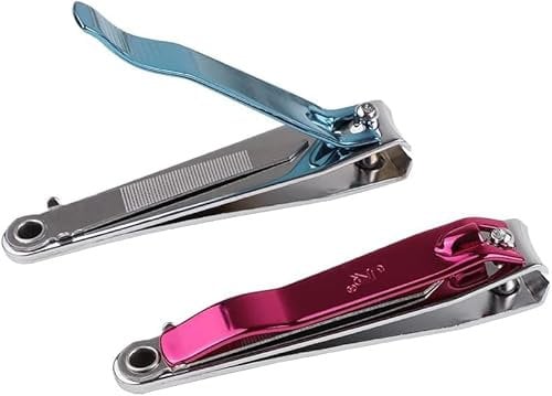 Nail Clipper for Toe Nails, Heavy Duty, Professional Quality, Thick Toe Nail Clipper (Pink)