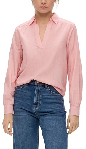 s.Oliver Hemdbluse aus Baumwoll-Viskosemix