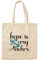 FaceYee Tragetasche, Einkaufstasche, lustiges Geschenk, wiederverwendbar, 35 x 40 cm (B x H), Hoffnung ist mein Anker, 35cm(W)x40cm(H)