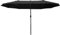 Outsunny Parasol de jardin exterieur parasol double rectangulaire 4,6L x 2,7l x 2,4H m avec ouverture fermeture manivelle, cadre en acier, toile 180 g/m², parasol pour balcon, piscine, noir