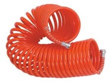 1BLISTER TUBO A SPIRALE PER COMPRESSORI CON ATTACCHI A BAIONETTA - ? mm.6x8 mt.15