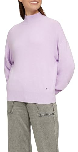 s.Oliver Strickpullover im Relaxed Fit mit Stehkragen