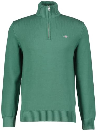 GANT Casual Cotton Half Zip, Lapis Blue, XL