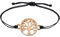 Selfmade Jewelry Armband Lebensbaum Gold - Handmade Glücksbringer Glücksarmband (Roségold)