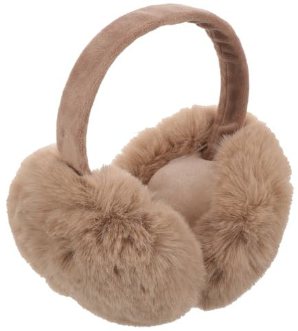 DEARMAMY Ohrenschützer Für Damen Flauschig Warm Ohrenwärmer Ohrenschutz Aus Plüsch Für Kaltes Wetter