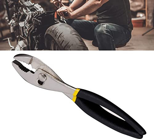 Slip Joint Pliers, 8 inch Utility Pilers, Not Slipping, Opening Width Adjustable and Easy to use, Suitable for Clamping on Various Parts Like Screws and Nuts.
