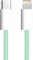 apm Cable iPhone USB C, Chargeur iPhone [Certifié Apple MFi], Nylon Tressé Vert, Cordon USB C Charge Rapide, Connecteur Lightning, Ultra Durable, Pour iPhone 14/13/12.., iPad, AirPod, (1M), 600412