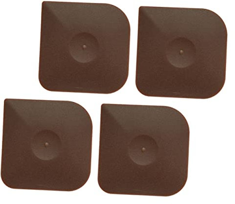 Ciieeo Grattoir à Casserole en Plastique 4 Pièces Grattoir à Casserole de Cuisine Grattoir à Vaisselle Grattoir à Casserole en Fonte pour Poêle à Griller