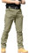 YAOBAOLE Pantalon Tactique Homme Pantalons de Travail Pantalon Cargo Homme Treillis Pantalons Imperméable Kaki M