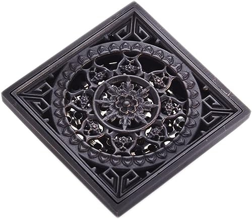 MYXJX shower drain, Shower Drain Plug Insert Grates Bathroom Tile Shower Floor Drains Antique Shower Hair Strainer Drain