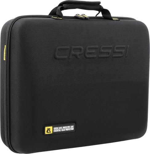 CRESSI Elite Protective Case for Regulaturs+Octopus - Borsa Custodia per Il Trasporto e la Protezione di Erogatori e Octopus per Immersioni