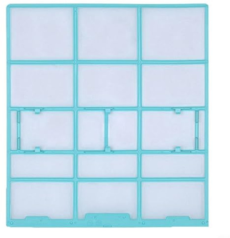 2 filtri per aria condizionata, protezione dalla polvere, per unità interna, filtro dell'aria per climatizzatori, facile da installare e lavabile (25,3 x 28)