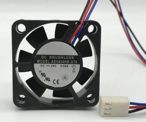 Cooling Fan 24V 40mm 4010 for AD0424HB-G76 0.09A 40x40x10mm Fan