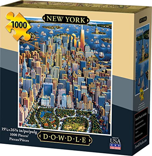Jigsaw Puzzle - New York City 1000 Pc By Dowdle Folk Art by Dowdle Folk Art