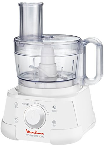 Moulinex FP5111 Kompakt-Küchenmaschine Masterchef 5000, weiß