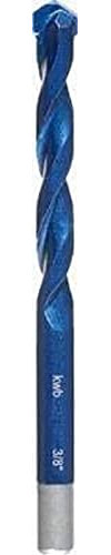kwb Dachziegelbohrer Ø 8,0 mm 051380 (Wolfram-Titan-Hartmetallspitze, für Feinsteinfliesen oder Ziegel)