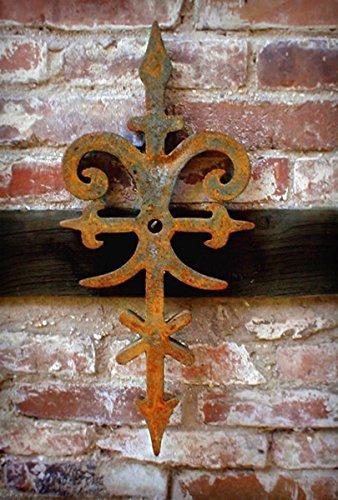 antikas – Muro ancoraggio trave-arcareccio muro ornamento da parete Grandi ancora lungo Spitz, come antico